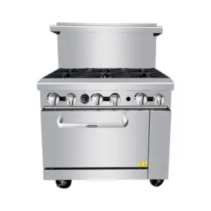 Cocina Industrial 6 Fuegos y Horno | Cook Rite