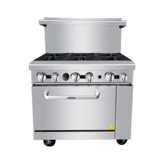 Cocina Industrial 6 Fuegos y Horno | Cook Rite