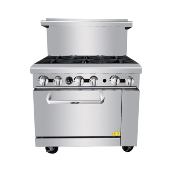 Cocina Industrial 6 Fuegos y Horno | Cook Rite