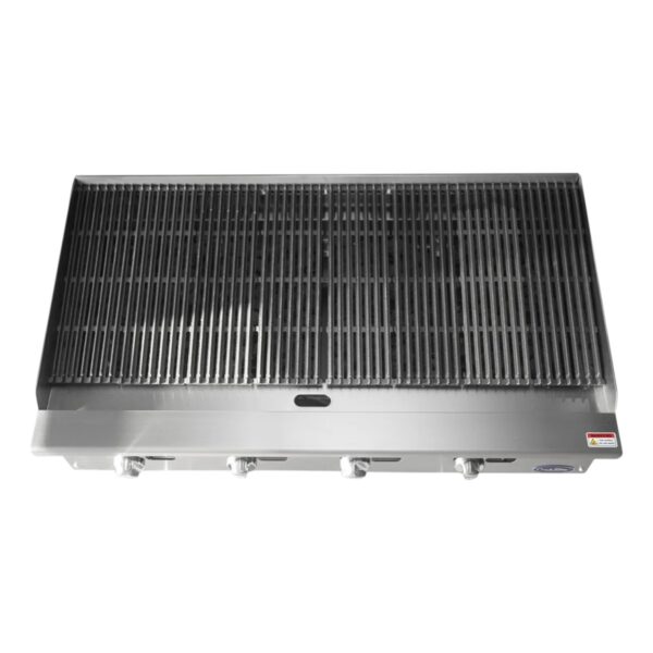 Parrilla de Acero Inox 90 cm Profesional | Cook Rite ATRC-24