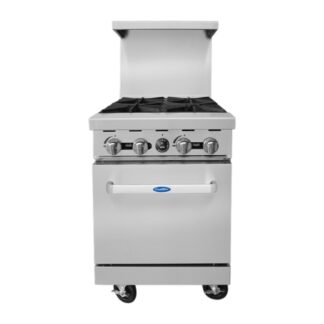 Cocina Industrial 6 Hornallas a Gas y Horno | Cook Rite