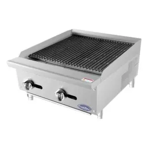 Parrilla de Acero Inox 60 cm Profesional | Cook Rite ATRC-24