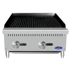 Parrilla de Acero Inox 60 cm Profesional | Cook Rite ATRC-24