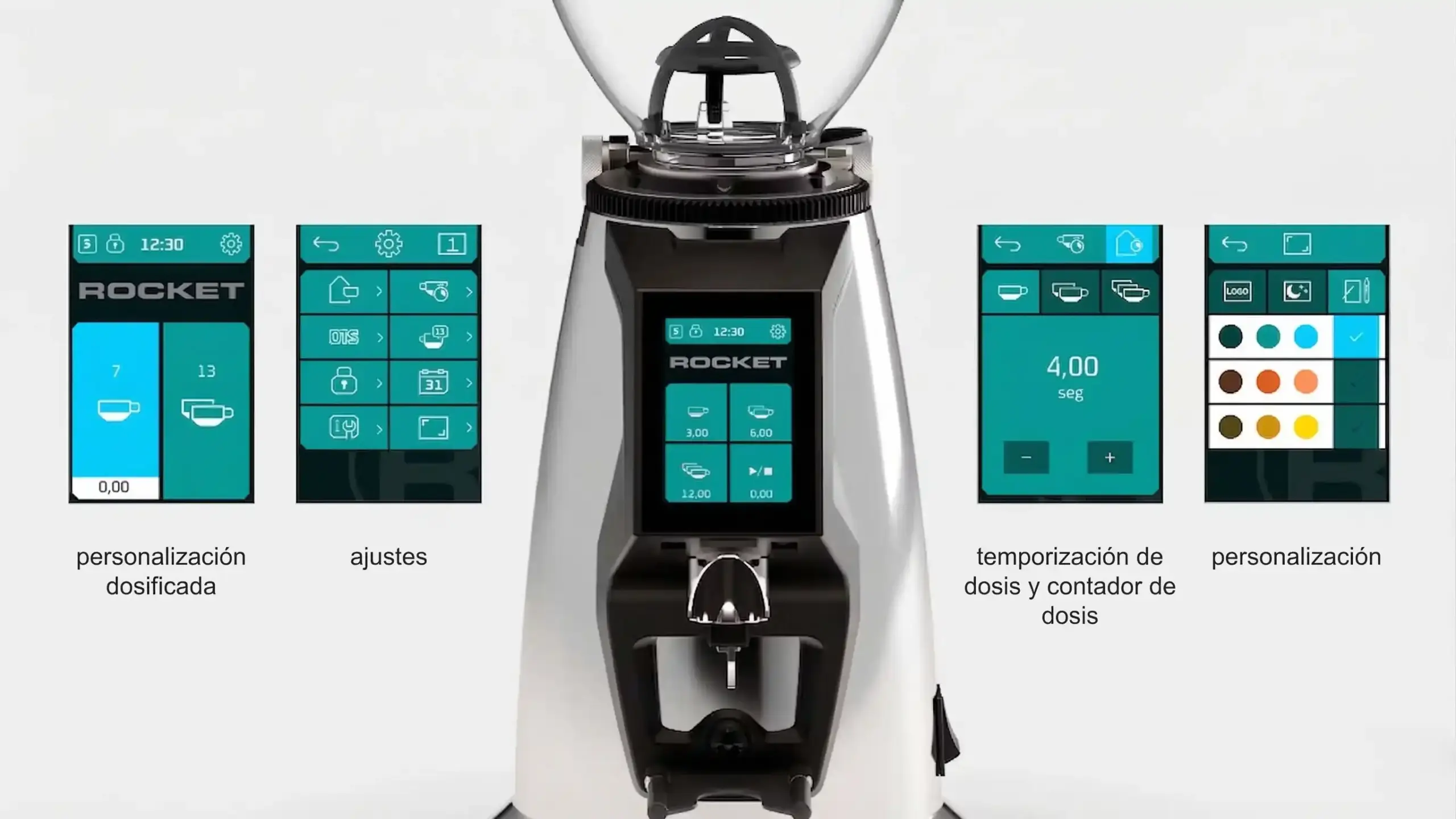 Banner Molinillo de Cafe Spluga Elite Rocket Espresso Milano