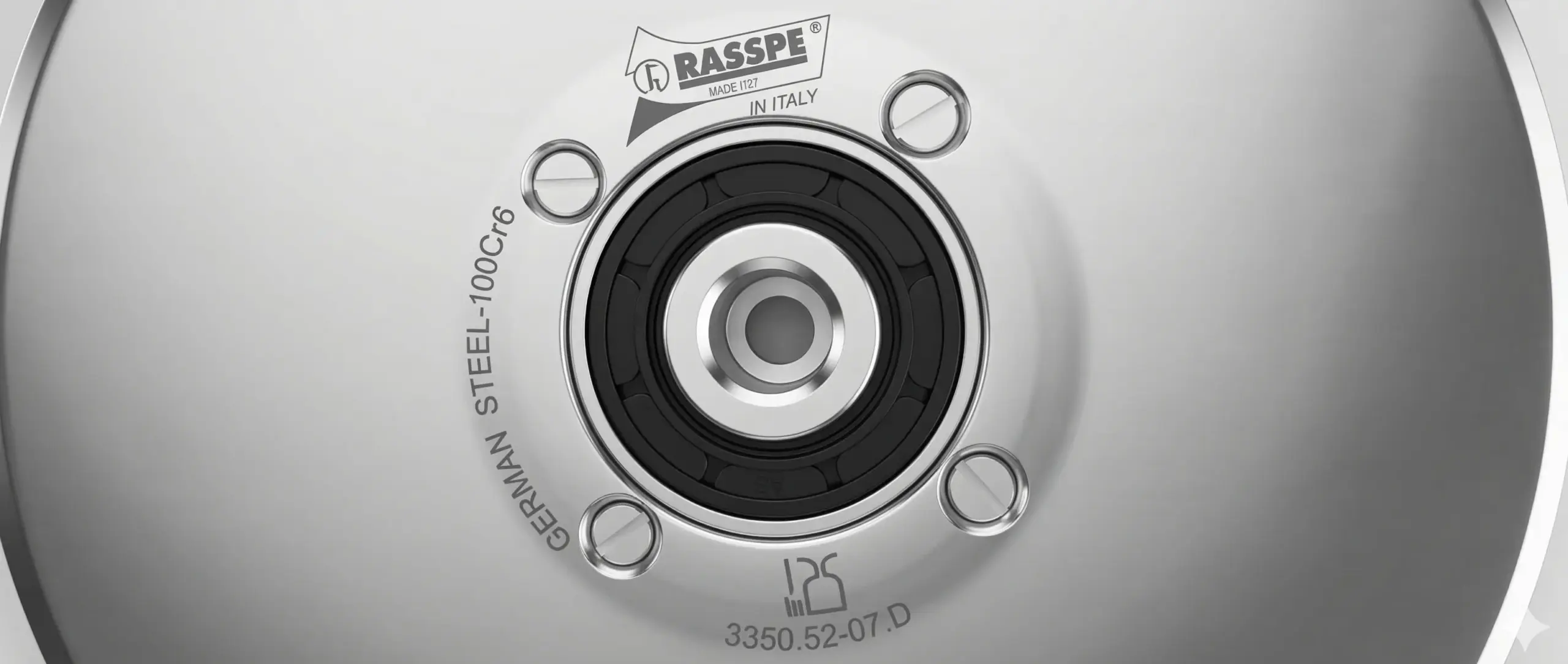 Disco Rasppe Acero Alemán