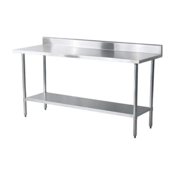 Mesa de Acero Inoxidable 120x60 cm estante | Jameco WT-1200CE