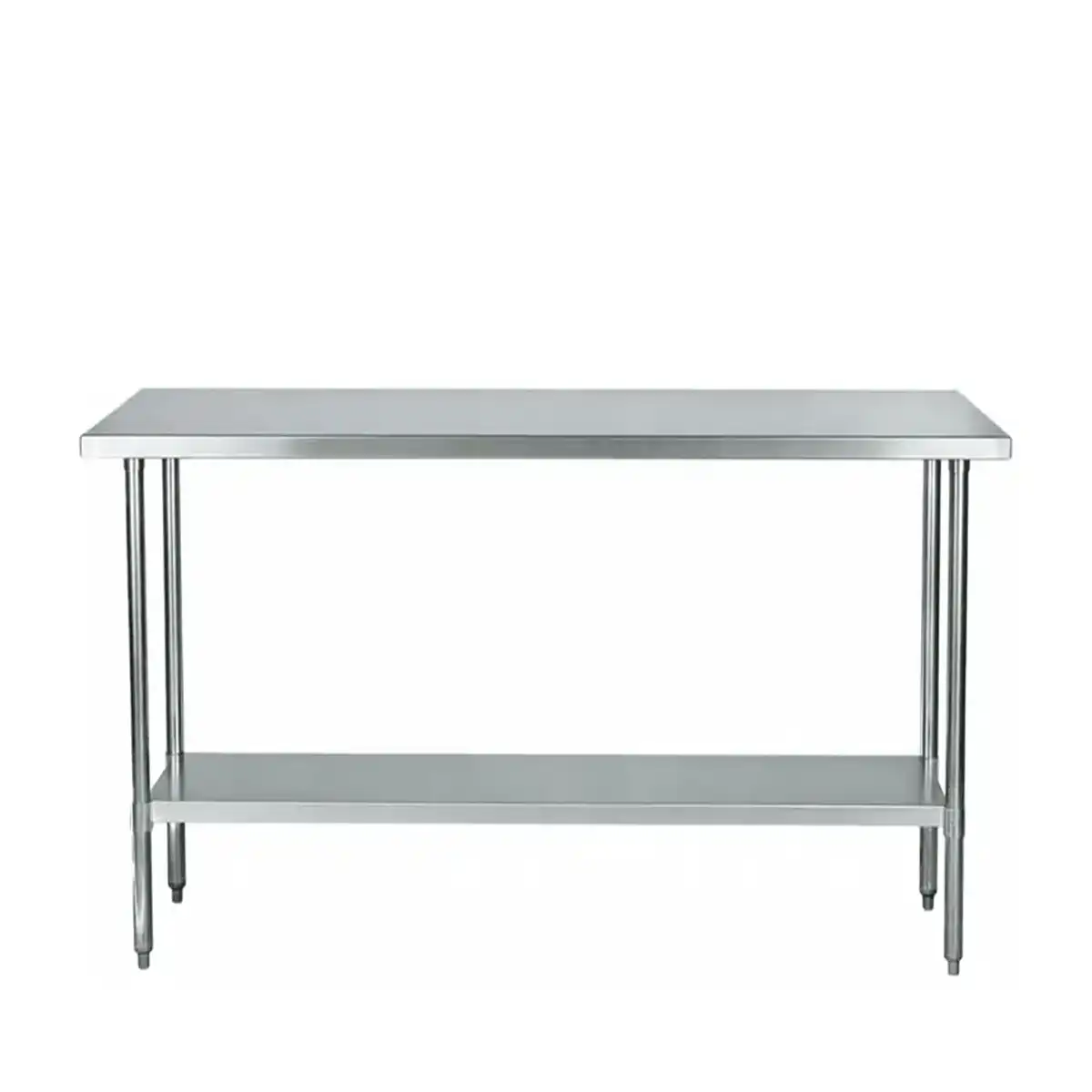 Mesa de Acero Inoxidable 120x60 cm estante Jameco WT-1200CE
