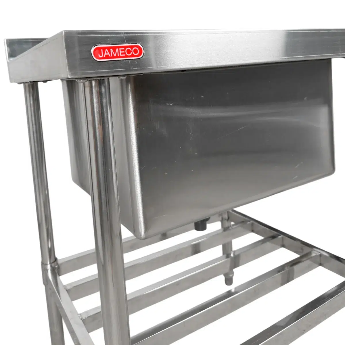 Pileton-Simple-70x60x85-cm-Acero-Inoxidable-con-Zocalo-y-Estante-Jameco-VENELP-70