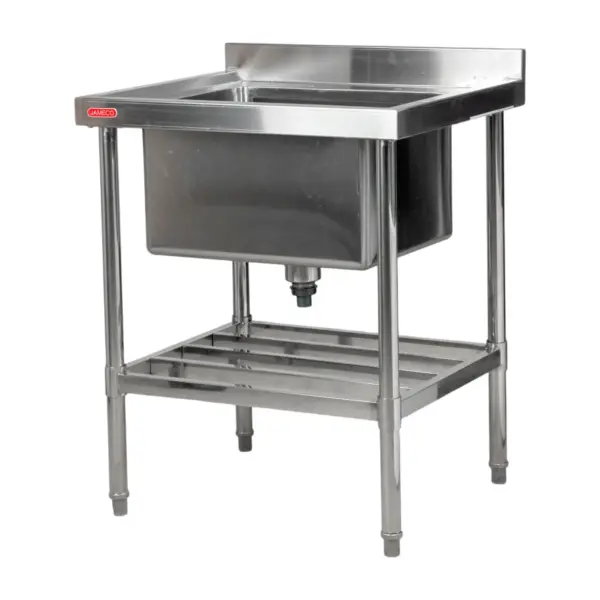 Pileton-Simple-70x60x85-cm-Acero-Inoxidable-con-Zocalo-y-Estante-Jameco-VENELP-70