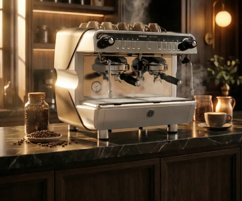 Portada Movil Cafetera Casadio Nettuno A2 Compacta