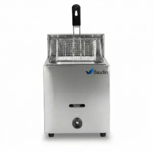 Freidora a Gas Profesional 6 Litros de Mesa Lundar GF 71