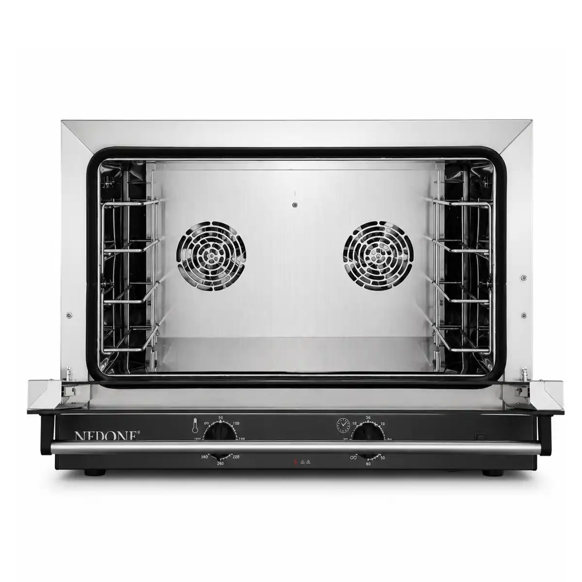 Horno Convector Mecánico 4 bandejas 60x40 Tecnodom FEM04NEPSV
