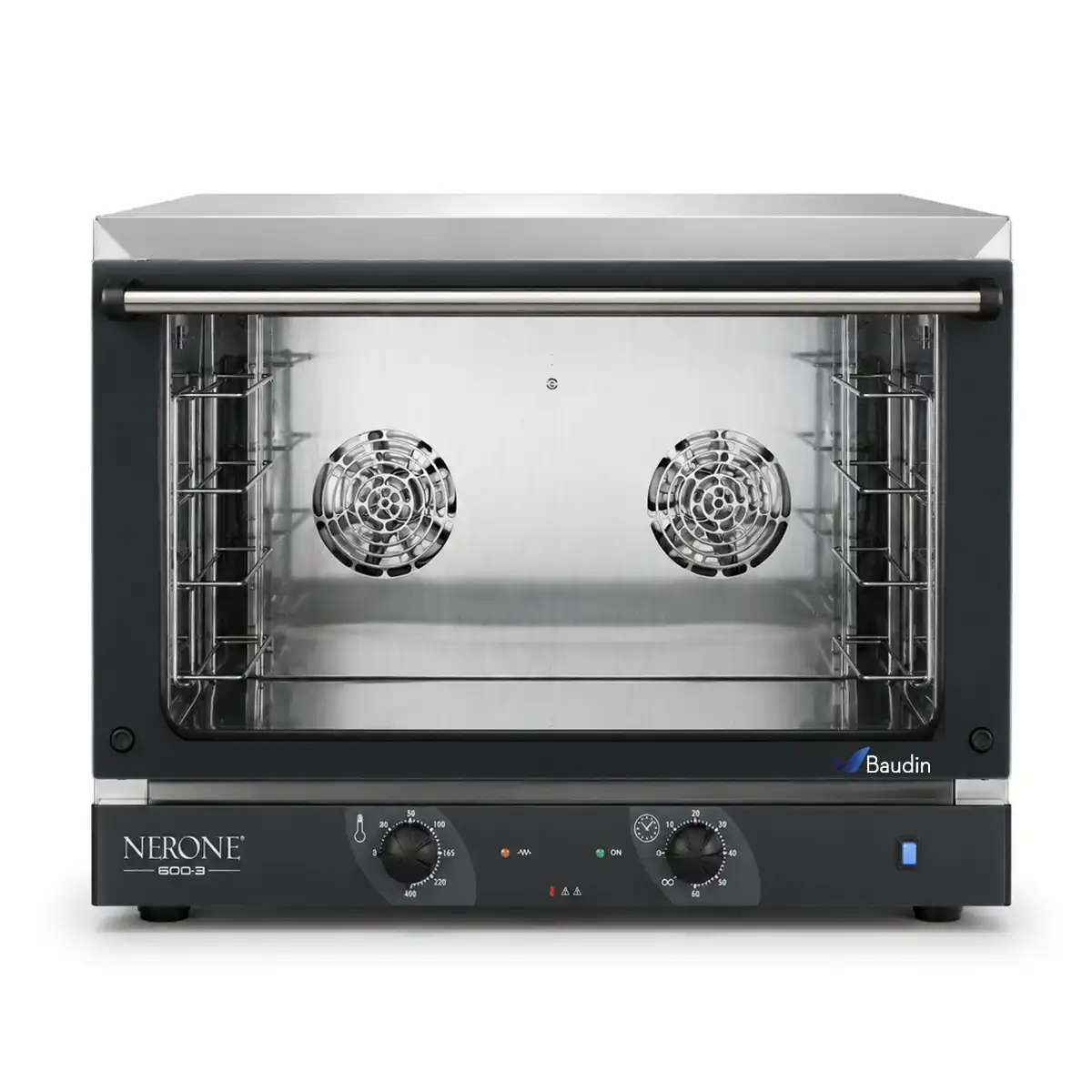 Horno Convector Mecánico 4 bandejas 60x40 Tecnodom FEM04NEPSV