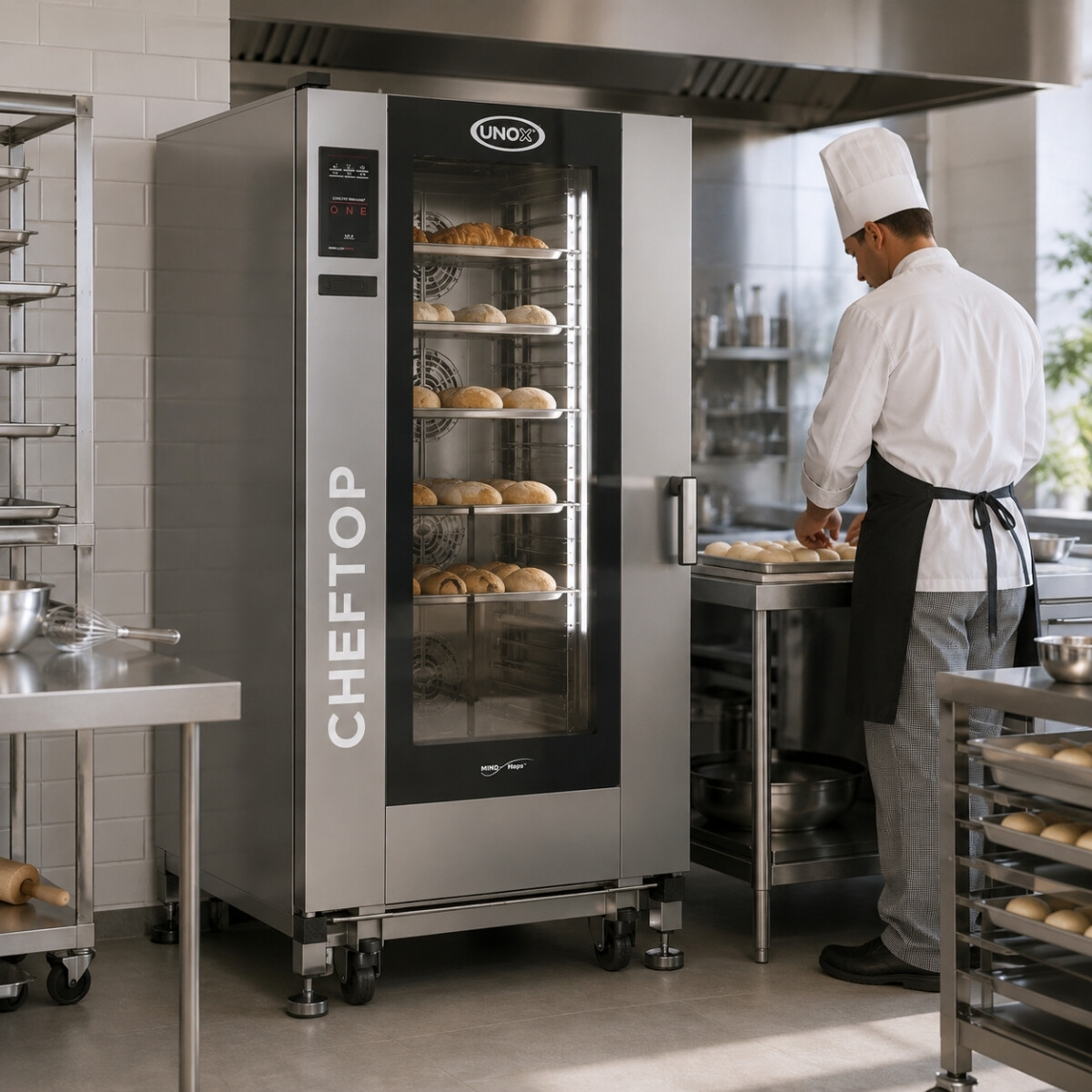 Horno combinado eléctrico 20 bandejas GN 1/1 | Unox XEVL-2011-E1RS